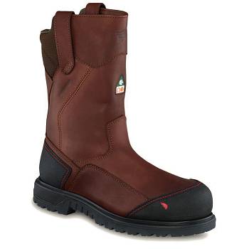 Red Wing Férfi Brnr XP 11-inch CSA Safety Toe Vízálló Bakancs Barna